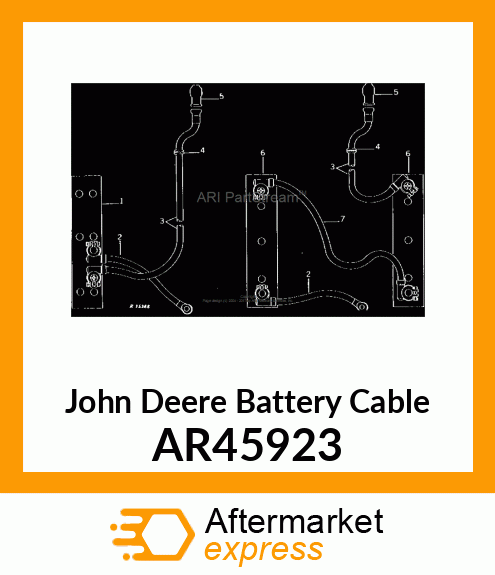 BATTERY CABLE AR45923