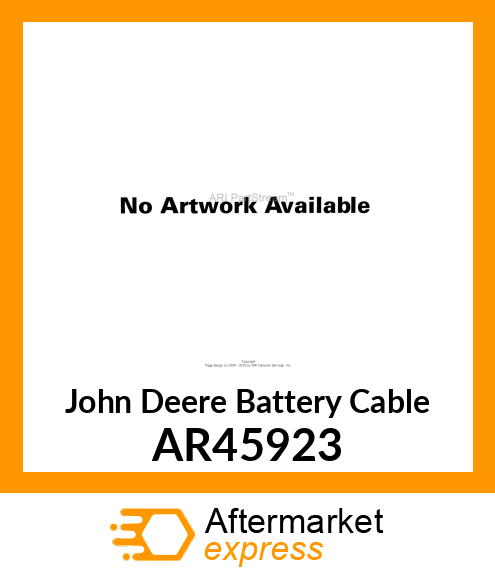 BATTERY CABLE AR45923