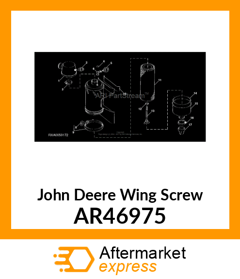 WING SCREW AR46975