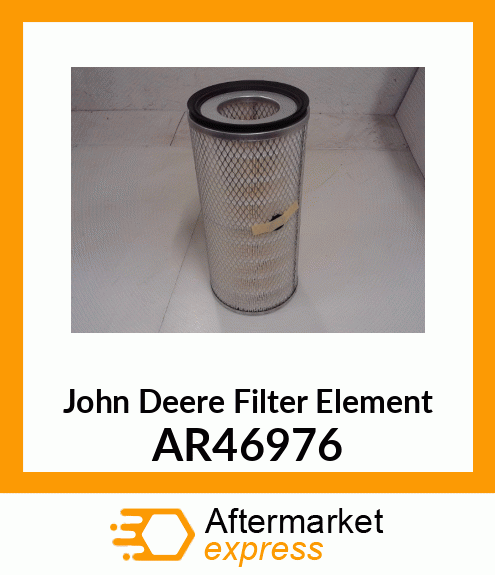 ELEMENT,AIR CLEANER W/GASKET AR46976
