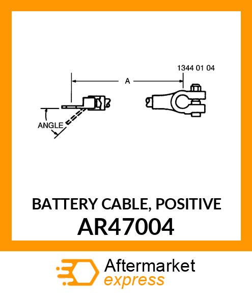 BATTERY CABLE, POSITIVE AR47004