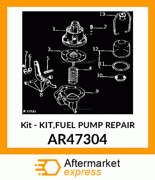 Kit - KIT,FUEL PUMP REPAIR AR47304