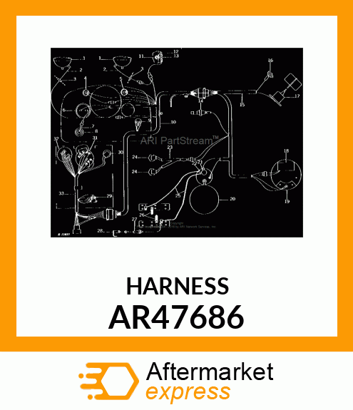 HARNESS,WIRING AR47686