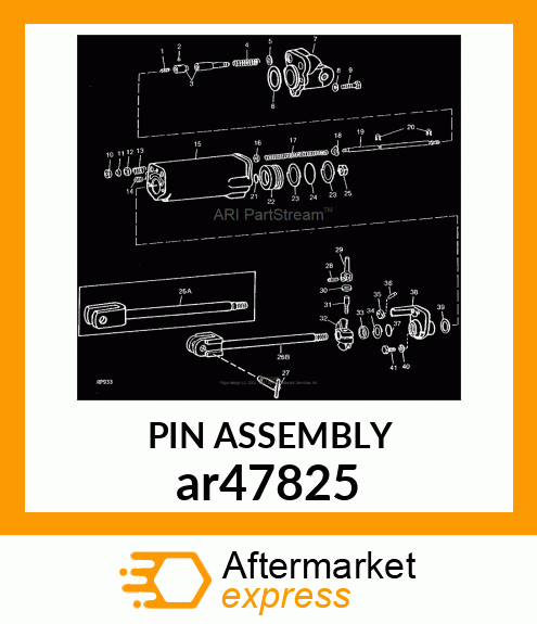 PIN,WITH HANDLE ar47825