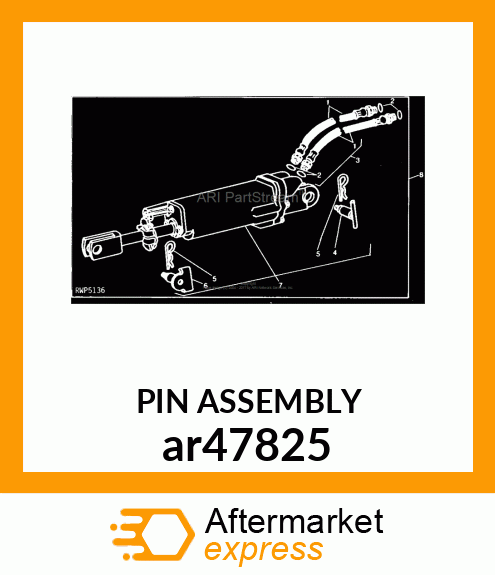 PIN,WITH HANDLE ar47825