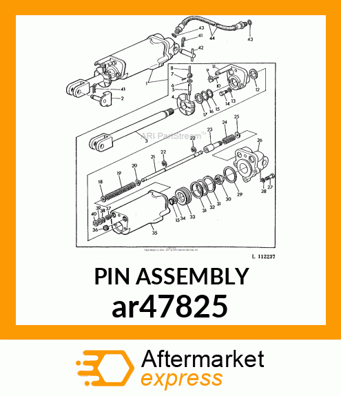 PIN,WITH HANDLE ar47825