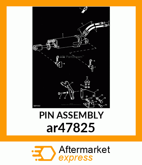 PIN,WITH HANDLE ar47825