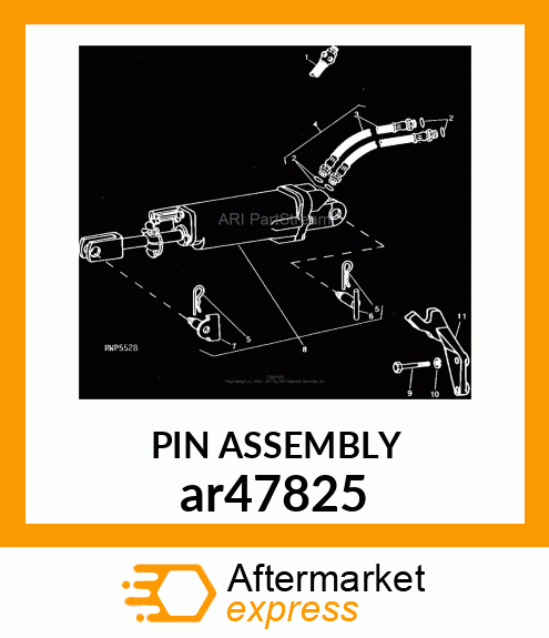 PIN,WITH HANDLE ar47825