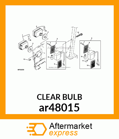 BULB,LAMP ar48015