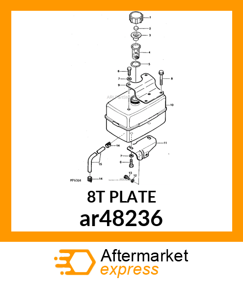 WORM GEAR CLAMP(TYPE"M")U.S.,CANADA ar48236