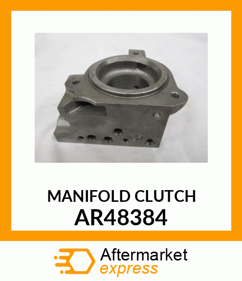 Manifold - MANIFOLD,CLUTCH OIL,WITH PINS AR48384