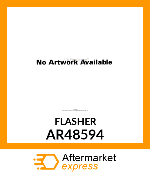 FLASHER, WARNING LAMP AR48594