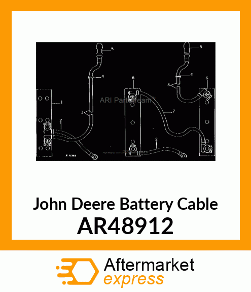 BATTERY CABLE AR48912