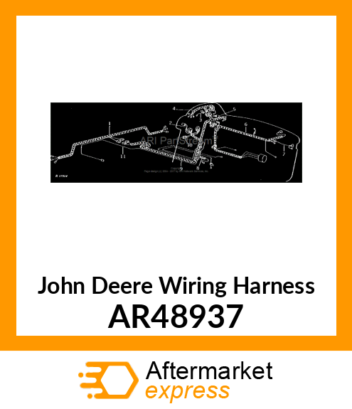 HARNESS,WIRING,MAIN LIGHTING AR48937