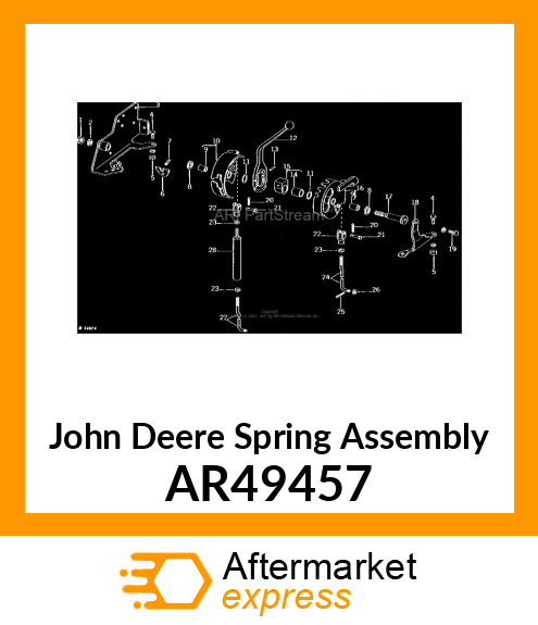 SPRING,PARK RELEASE,ASSEMBLY AR49457