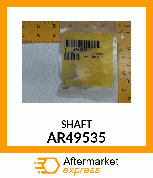 Shaft AR49535