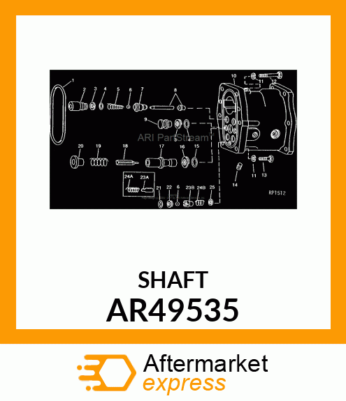 Shaft AR49535