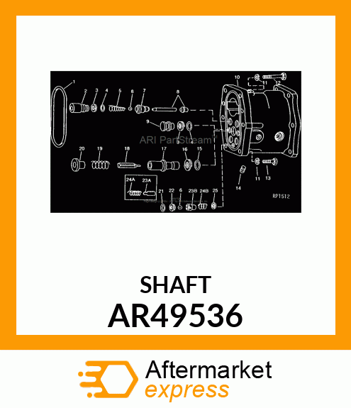 Shaft AR49536