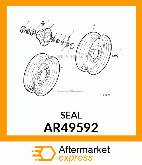 SEAL,OIL AR49592