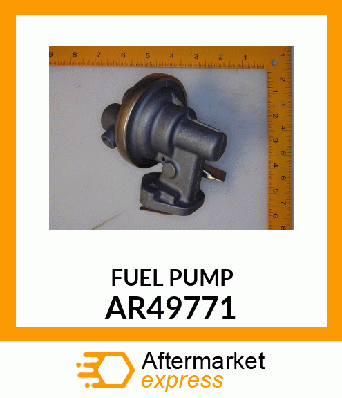 PUMP FUEL WITH PACKING AR49771