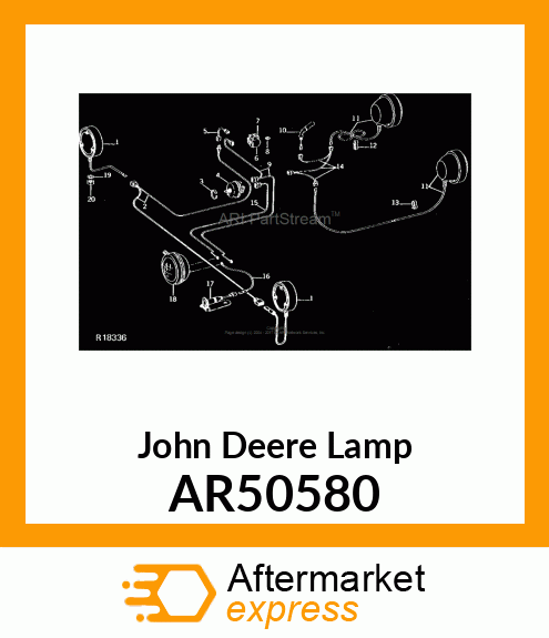 LAMP,WARNING AR50580