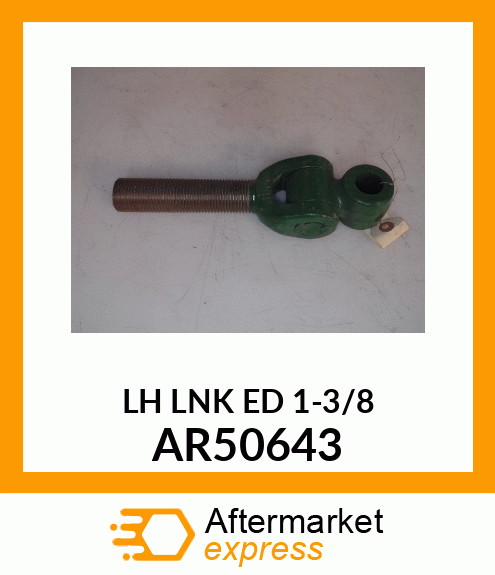 LINK END,CENTER LINK amp; PIVOT,FRONT AR50643