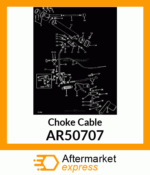 CABLE,PUSH PULL AR50707