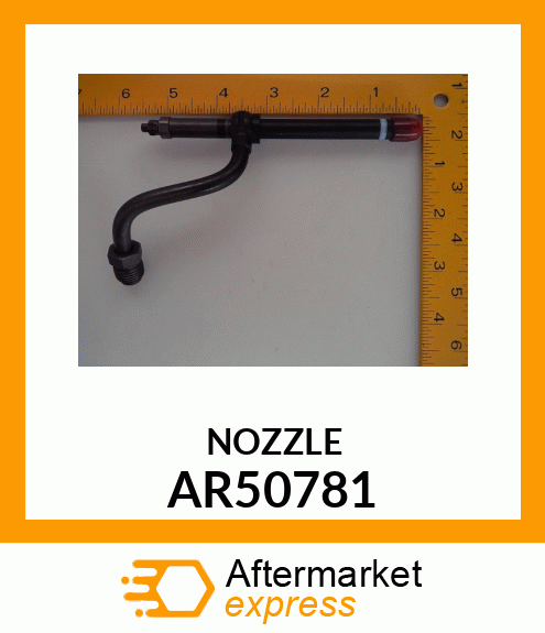 NOZZLE FUEL INJECTION W/BOOT AR50781