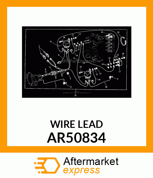 LEAD,WIRING AR50834