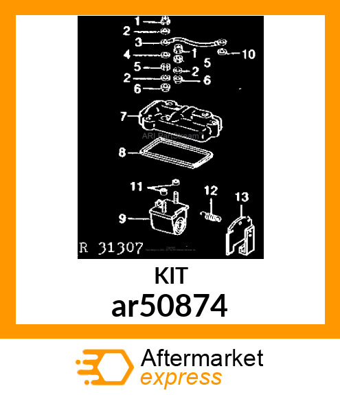 KIT,ELECTRIC SHUT ar50874