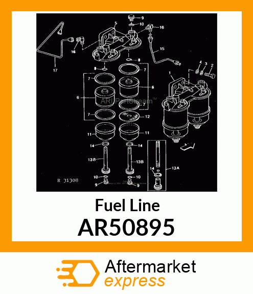 Fuel Line AR50895