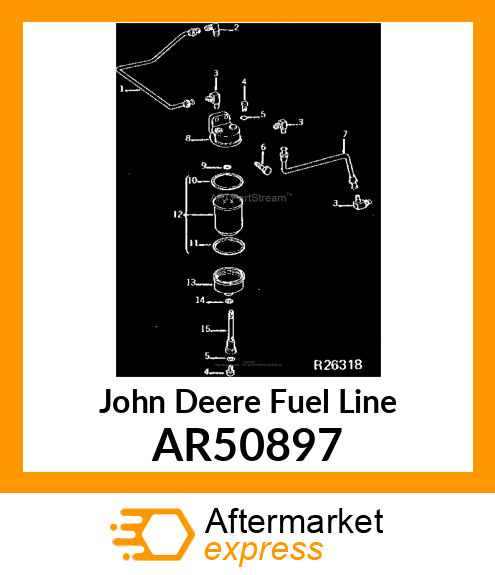 LINE,FUEL AR50897