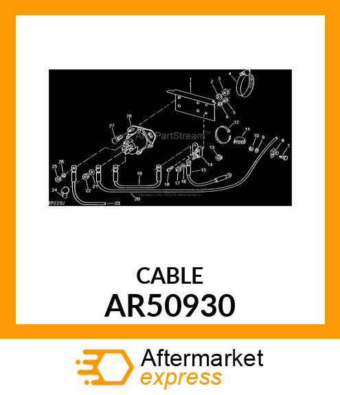 Wiring Lead AR50930