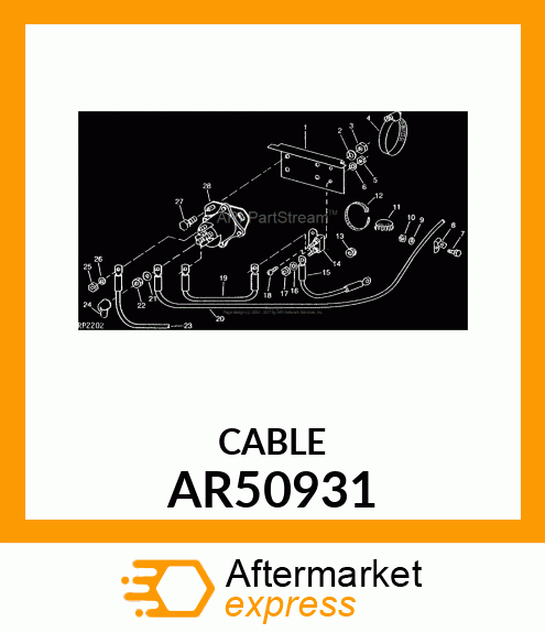 Wiring Lead AR50931