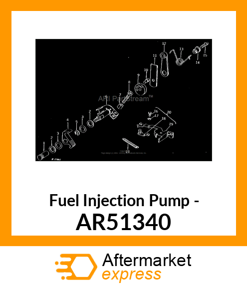 Fuel Injection Pump - AR51340