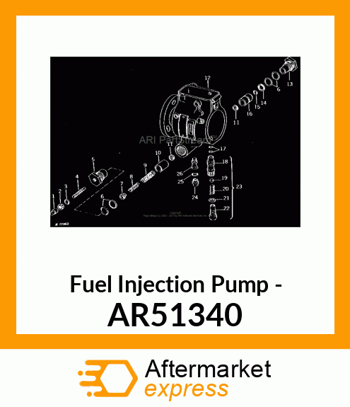 Fuel Injection Pump - AR51340