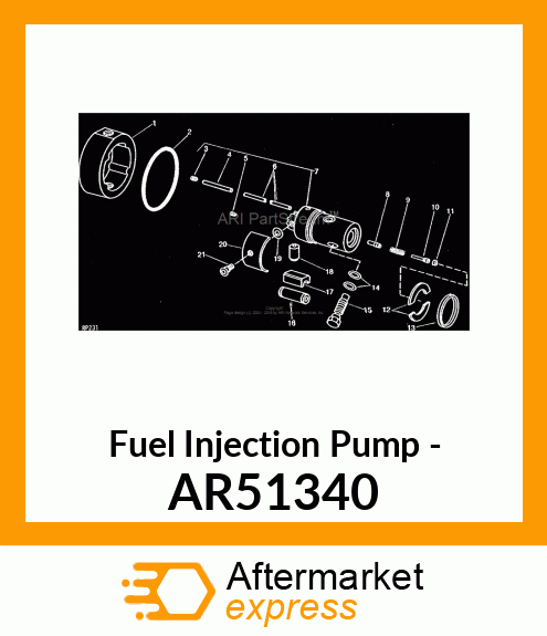 Fuel Injection Pump - AR51340