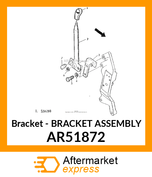 Bracket - BRACKET ASSEMBLY AR51872