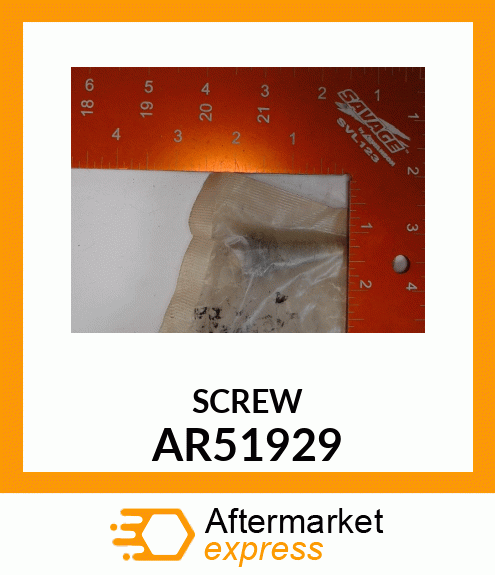 SCREW ADJUSTING WITH WASHER AR51929