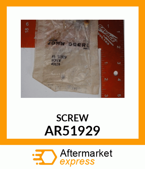 SCREW ADJUSTING WITH WASHER AR51929