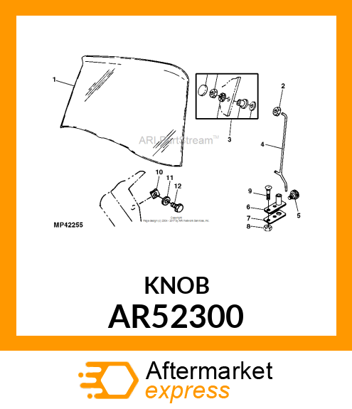 KNOB AR52300