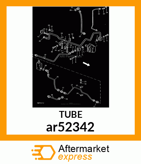 OIL LINE ar52342