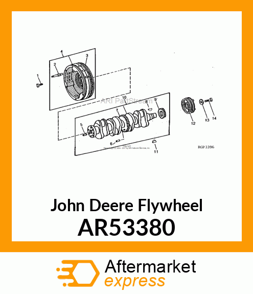 Flywheel AR53380