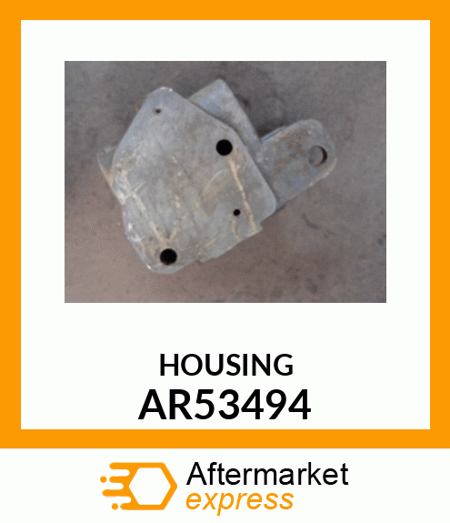 Housing - HOUSING,BRAKE VALVE & CYL,W/ PLUG AR53494