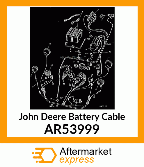 BATTERY CABLE AR53999