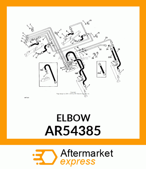 ELBOW,90 DEGREE AR54385