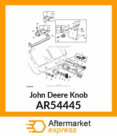 LEVER,LIGHT SWITCH AR54445