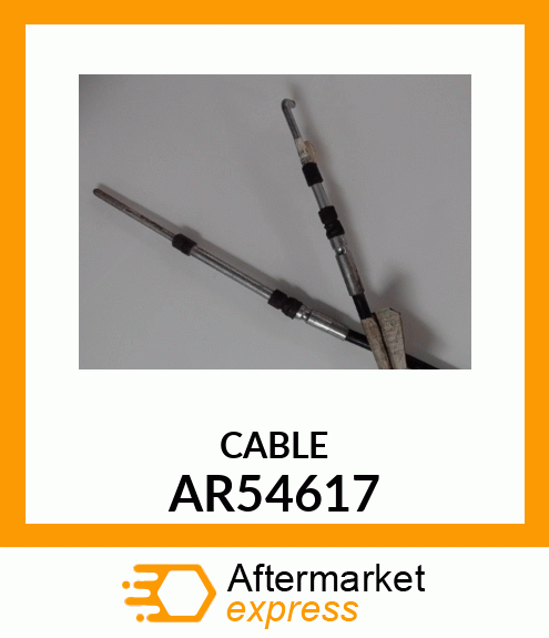 PUSH PULL CABLE, CABLE,PUSH AR54617