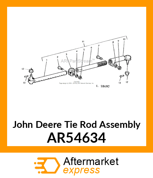 ROD,TIE ASSEMBLY AR54634