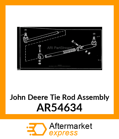 ROD,TIE ASSEMBLY AR54634